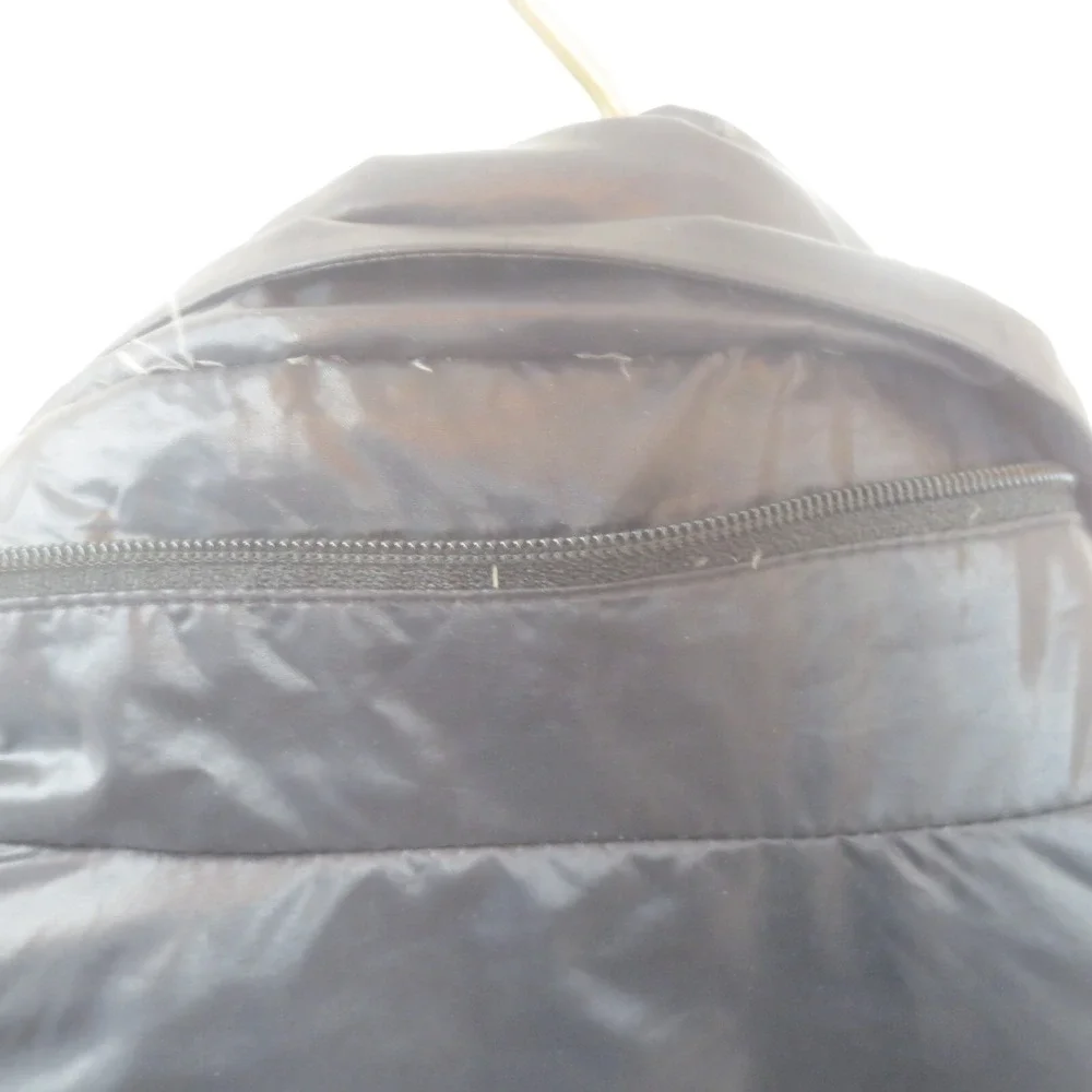 Nike Anthem 700 Down Puffer‎ Jacket Womens Medium Black Zip Pockets Lightweight
